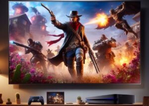 PS5 Gaming On Samsung QN90B TV