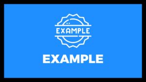 Example